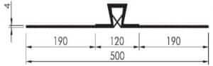 banda <em/>etansare pentru structuri din beton